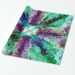 Papel De Regalo Vapores del arcoiris torcidos dos