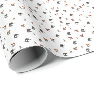 Papel De Regalo Variados temas animales