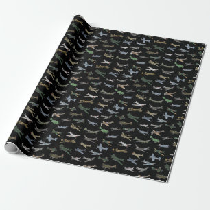 Papel De Regalo Varios aviones WW2