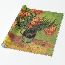 Papel De Regalo Vase de la vida con olanders y libros