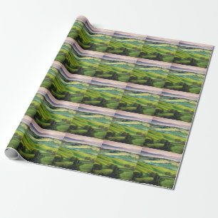 Papel De Regalo Vegetación paisajística: serenidad pintada de luz