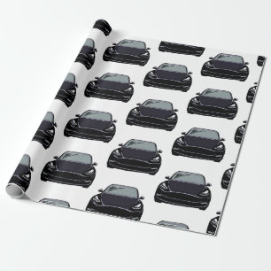 Papel De Regalo Vehículo eléctrico negro Vehículo automóvil SUV