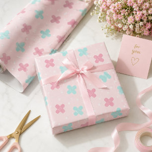 Papel De Regalo Vendas Médicas Rosadas
