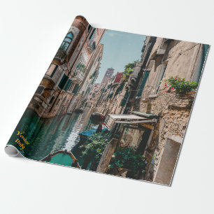Papel De Regalo Venecia Italia La Ciudad Flotante