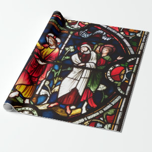Papel De Regalo Ventana de Stainglass de la catedral de Salisbury
