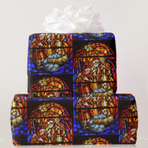 Ventana de vidrio templado Natividad Niño Jesús Na