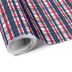 Papel De Regalo Ventilador deportivo de Washington Blue White Red