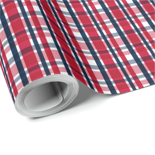 Papel De Regalo Ventilador deportivo de Washington Red White Blue