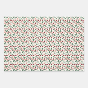 Papel de regalo veraniego en hojas