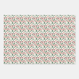Papel de regalo veraniego en hojas