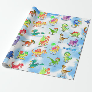 Papel De Regalo Verano 2018 de las acuarelas de Chibidinos