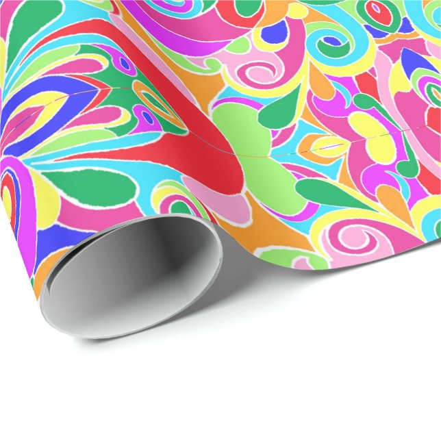 Papel De Regalo Verano Ingenuo (Esquina del rollo)