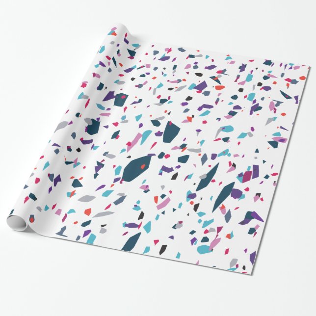 Papel De Regalo Verano Mosaico (Desenrollado)