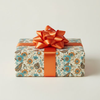 Papel De Regalo Verano Retro