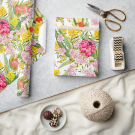 Papel De Regalo Verano tropical australiano