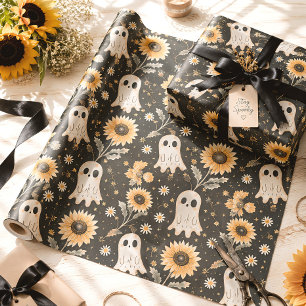 Papel De Regalo Veranos God Goth y Girasoles