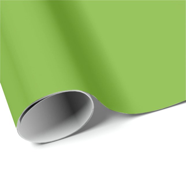 Papel De Regalo Verde (Esquina del rollo)