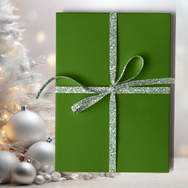 Papel De Regalo Verde Conífera