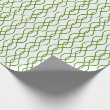 Papel de regalo verde de Navidad