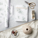 Papel De Regalo Verde Eucalipto Elegante<br><div class="desc">Papel de regalo elegante de eucalipto verde. Artículos coincidentes disponibles.</div>