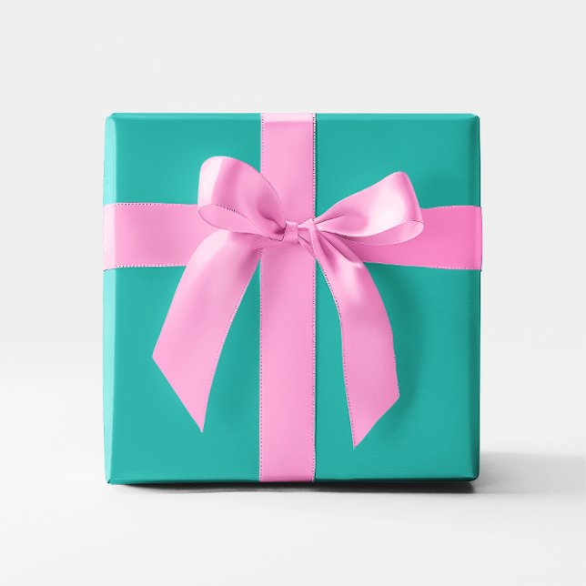 Papel De Regalo Verde marino claro (Light Sea Green Wrapping Paper)