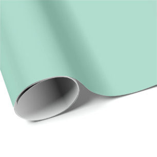 Papel de Regalo Verde Menta Sólido