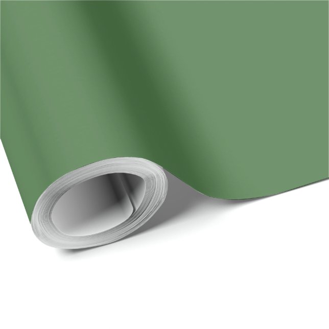 Papel De Regalo Verde Navidad  (Esquina del rollo)