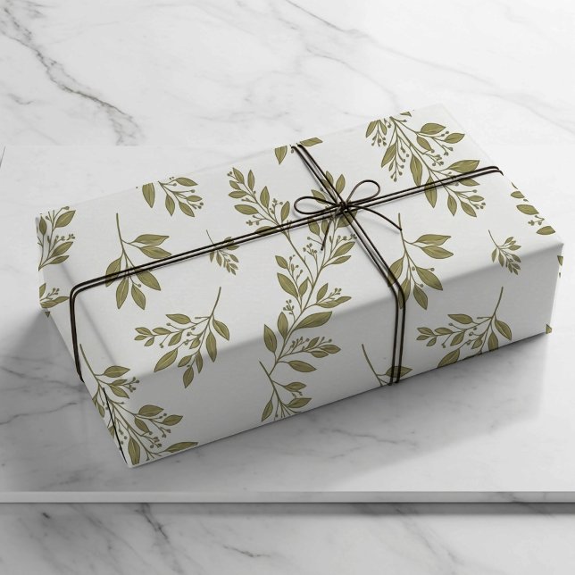 Papel de regalo verde salvia (Subido por el creador)