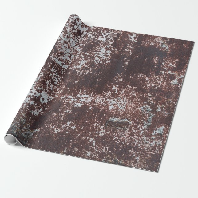 Papel De Regalo Very old rusted sheet iron. Textured metal surface (Desenrollado)