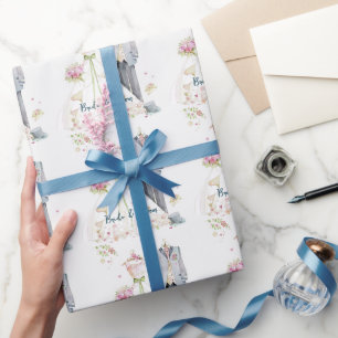 Papel De Regalo Vestido Boda Novia y Groom