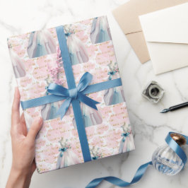 Papel De Regalo Vestido de novia para despedida de soltera Novia p
