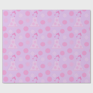 Papel De Regalo vestido lila