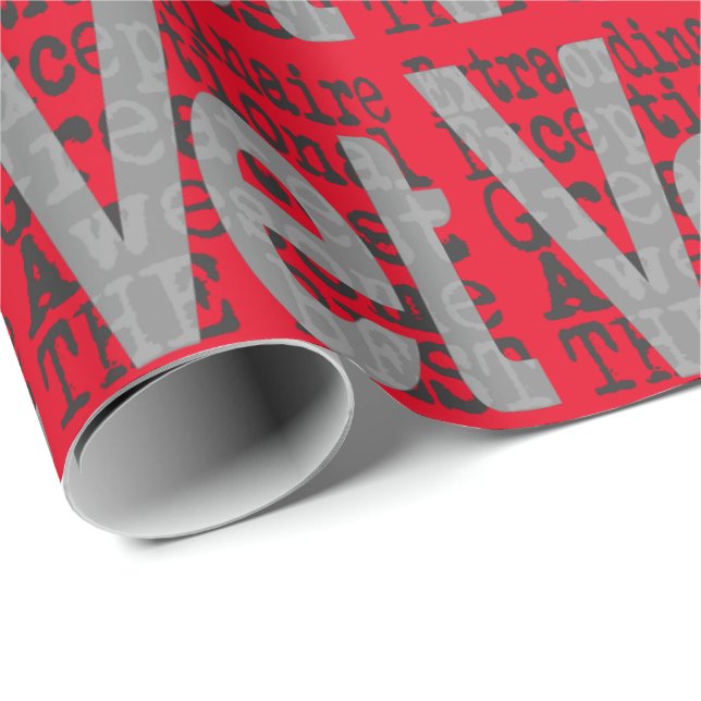 Papel De Regalo Vet Extraordinaire (Esquina del rollo)