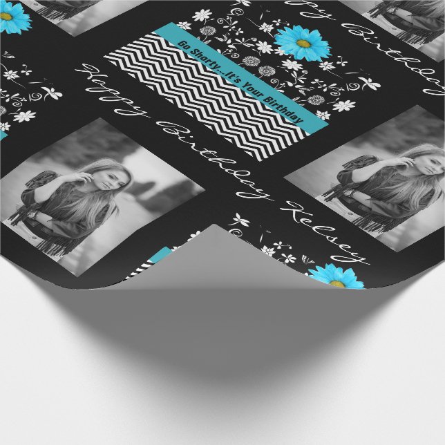 Papel De Regalo Vete Shorty, es tu cumpleaños con foto (Esquina)