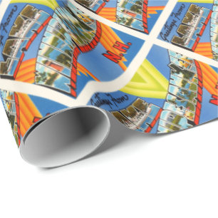 Papel De Regalo Viaje de Winnipesaukee #2 New Hampshire NH del