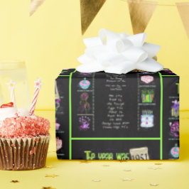 Papel De Regalo Viaje del año de los cumpleaños 1951