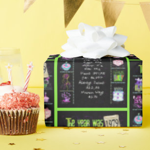 Papel De Regalo Viaje del año de los cumpleaños 1979