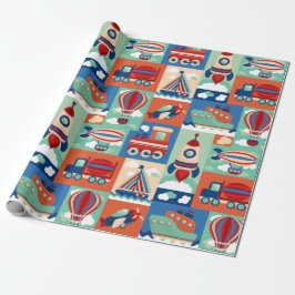 Papel De Regalo Viajes para niños