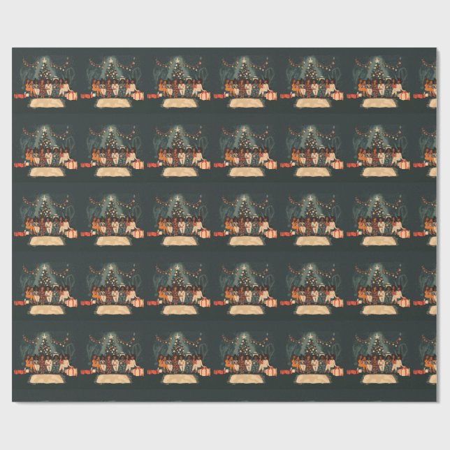 Papel De Regalo Vibes de pijama de vacaciones (Superficie plana)