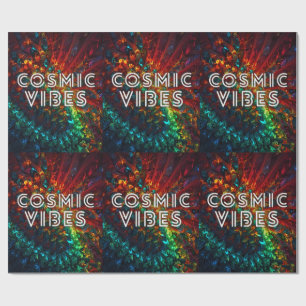 Papel De Regalo Vibraciones cósmicas