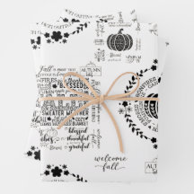 Papel de Regalo Vibraciones de Otoño