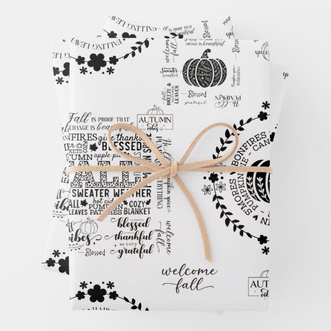 Papel de Regalo Vibraciones de Otoño (In situ)