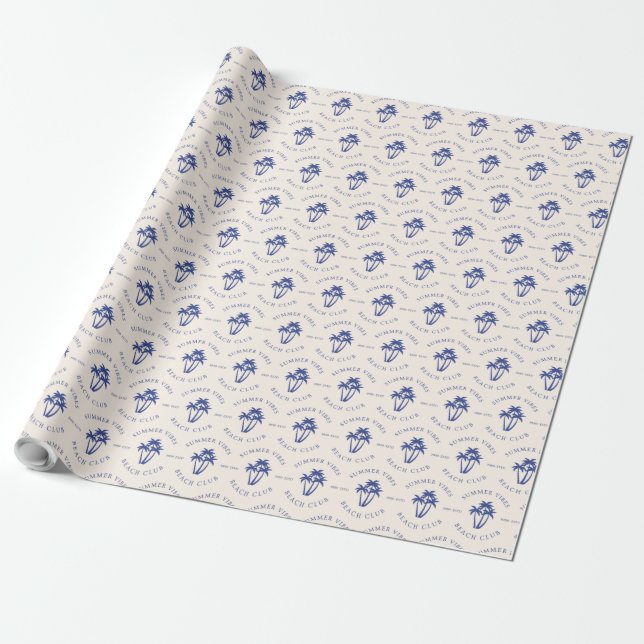 Papel De Regalo Vibraciones de Verano (Desenrollado)