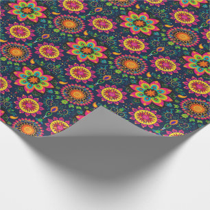 Papel De Regalo Vibrant Diwali Mandala Mirage