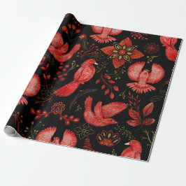Papel De Regalo  Vibrant floral and leafy pattern designs