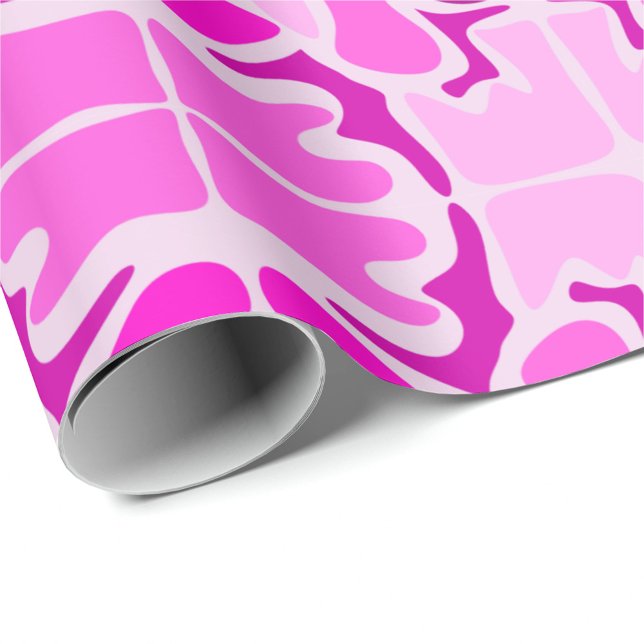 Papel De Regalo Vibrant pink and purple abstract pattern  (Subido por el creador)