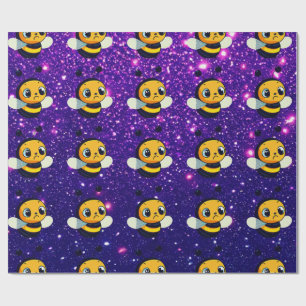 Papel de Regalo Vibrante con Tema de Ratón Adorabl