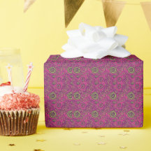 Vibrante estampado psicodélico de los 60 en estilo