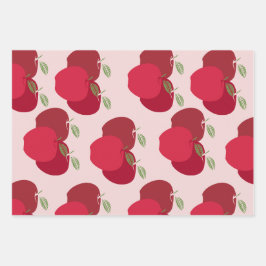 Papel de regalo Vibrante Manzana Mark para regalos