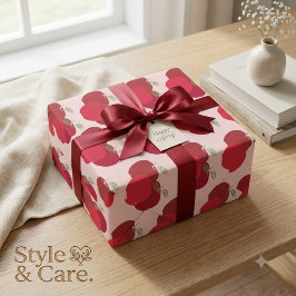 Papel de regalo Vibrante Manzana Mark para regalos